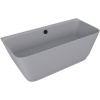 Polysan Volně stojící vana Skylla 169x75 cm litý mramor levá i pravá šedá matná 72430.31