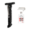 V2 Čierny nastaviteľný stojan (kickstand) pre Xiaomi kolobežky