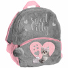 Školská taška - batoh s MAČIČKOU PLYŠOVÝ