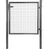 Brána Strend Pro METALTEC ECO 2, 1000/1200/50x50 mm, okrúhly rám, antracit, jednokrídlová, záhradná,