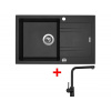 Set Sinks Linea 780 XC Metalblack + Elka čierna matná