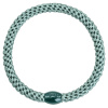 Gumička do vlasov Kknekki Slim Faded Green