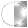 EMOS Lighting D3AC06 LED vianočná nano reťaz strieborná 0,9 m 2x AA vnútorná studená biela časovač