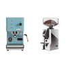 Profitec GO, blue + Eureka Mignon Specialita Compatto, CR chrome