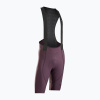 Pánske cyklistické šortky Northwave Fast Bibshort grape wine