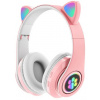 BLOW Bluetooth slúchadlá CAT 32-821 ružové