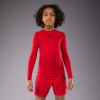 DĚTSKÝ rashguard Venum Contender Kids - dlouhé rukávy - červený Cherry Red Velikost: 12 let