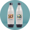 Fľaše na vodu SodaStream Fuse Bubble Mosaic 2x1L
