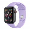 AW Jednofarebný remienok na Apple Watch - Levanduľový Veľkosť / Rozteč: 38/40/41/42mm, Farba: Levanduľový, Dĺžka remienka: Pánsky - M/L (14 - 20cm) IR-MJ01-011
