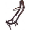 PresTeq Uzdečka anatomická Glitter FaySport PresTeq, hnedá Veľkosť: COB