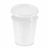 Wimex Miska (PP) okrúhla priehľadná 500ml + viečko [250 sád]