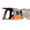 Autostan, 4 osoby, sivo oranžový, vodoodolný-ForU-4009493
