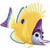 CUKROVÁ TLAČ jedlý obrázok na tortu Cukrová hmota Kde je Nemo + MENO