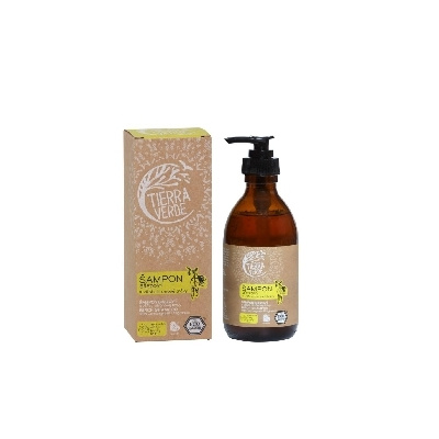 Tierra Verde Brezový šampón na suché vlasy s vôňou citrónovej trávy 230 ml