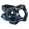 REVERSE Představec Black One D-2 35 mm / 31,8 mm Black / Light Blue + čepička šroub