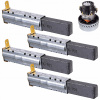 4x Uhlíková kefa motora pre Karcher NT501 NT360 NT351 K3001 K2801 K2701