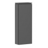 Hansgrohe Xilesa E - Bočná skrinka, 40x107x20 cm, 1 dvierka, pánty vpravo, matná sivá 54282760