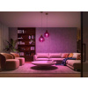 Philips Hue 8719514291379 žiarovky a Hue Bridge Starter Kit 1x9W | E27 | 806-1100lm | 2000-6500K | RGB - White and Color Ambiance, Bluetooth, ZigBee, diaľkové ovládanie, biela