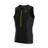 Zone3 Ltd Men's Aquaflo Plus Top - BLACK/GREY/NEON GREEN Veľkosť: S