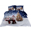 Posteľné obliečky - Lona Home Bedding Set 200 cm x 220 70x80cm (Sada vianočných obliečok 200x220 + obliečka)