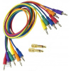 KORG SQ-CABLE 6 - Súprava šiestich farebných mini-prepojovacích káblov