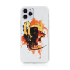 AppleMix Kryt Harry Potter pre Apple iPhone 11 Pro - gumový - Lev z Nebelvíru - biely