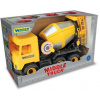 WADER 32124 Middle Truck - žltá miešačka betónu
