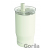 Nerezový termohrnček so slamkou Mist Pastel Green 720 ml - Quokka