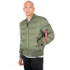 Alpha Industries MA-1 PUFFER pánska zimná bunda sage green Veľkosť: S, Farba: zelená