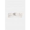 Calvin Klein opasok dámsky LV04F7060G biela 85