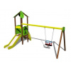 Playground System DETSKÉ IHRISKÁ Happy ape 156 - zostava pre deti od 1 roku - celokovová