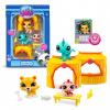 Sada 3 figúrok Littlest Pets Shop - Tiki Jungle IMC Toys