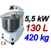 Priemyselný špirálový miesič cesta 130L/400V HS