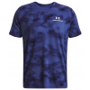 Pánske tričko Under Armour Men's UA RUSH Energy Print Short Sleeve - sonar blue/white - Modrý (M)
