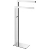 Zack Držiak na uteráky LINEA 80 cm, dvojitý, lesklý, z nehrdzavejúcej ocele