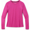 SMARTWOOL Dámske tričko CLASSIC THERMAL MERINO BL CRW BX power pink - ružové Veľkosť: XS