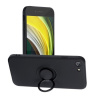 Puzdro gumené Apple iPhone 7/8/SE 2020 Silicone Ring čierne