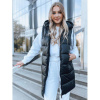 Čierna dlhá dámska vesta, ty3748-L L