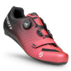 Cyklistická obuv SCOTT Road Comp Boa, black fade/metallic red veľkosť obuvi 42