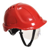 PORTWEST Přilba Endurance Plus Visor PW54 POR-PW54RER Červená