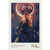 Plagát, Obraz - The Moon (The Moon and The Stars Series) 1902, Alphonse Mucha, 26.7 × 40 cm