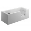 Polimat Avo akrylátová sedacia vaňa s dvierkami Dĺžka vane: 160 cm, 00012
