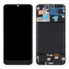 LCD Displej TFT Material s rámem pro Samsung Galaxy A50 (Black)
