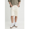 Rifľové krátke nohavice HUGO 50537723 béžová 36