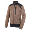 Pánsky sveter ALAN M NEW HUSKY khaki (Pánsky fleece sveter Husky )