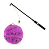 Rappa Lampion Halloween pavúky 25 cm so svietiacou paličkou 40 cm