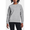 Under Armour Rival Fleece Crew Mod Gray Light Heather/White XS