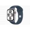 Apple Watch SE Cell/44mm/Silver/Šport Band/Storm Blue/-M/L