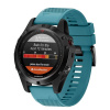 BStrap Silicone Acton remienok na Garmin Fenix 5s / 5s Plus, dark teal