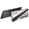D.I.D Chain ZVM-X séria X-krúžková reťaz 520ZVM-X 120 L Black/Black